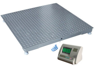 calidad  1.2×1.2m 3 Tons Wireless Floor Weighing Scales fábrica