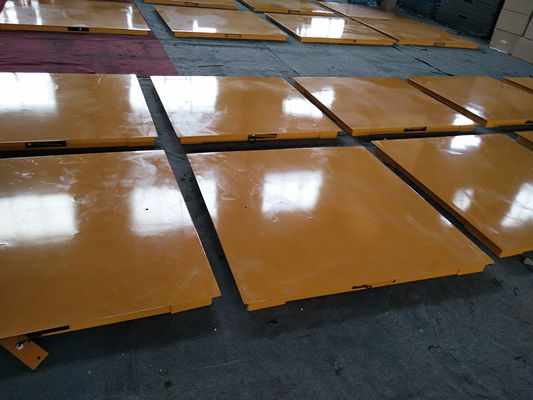 Single Deck Hot Galvanized Carbon Steel Floor Weighing Scales
