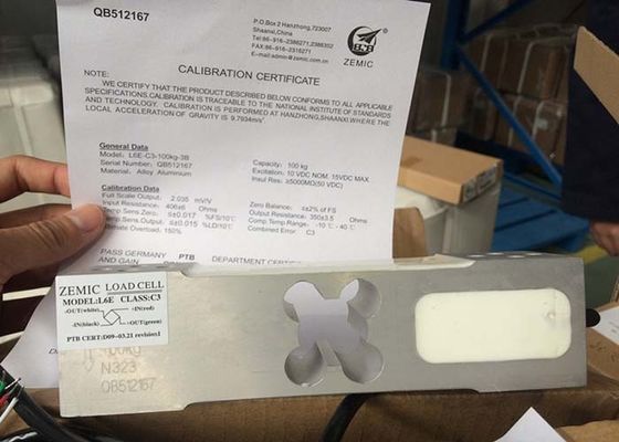 Zemic L6E Single Point Load Cell For Bench Scale , Electronic Load Cell OIML Approved