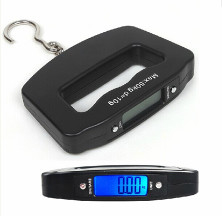 balanza del equipaje portátil de 50kg 10g Digitaces