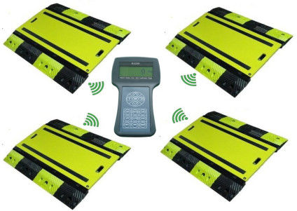 Radio Axle Scales portátil de la aleación de aluminio de Digitaces