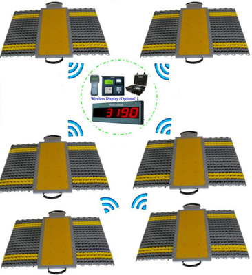 Indicador portátil inalámbrico de Axle Scales With Touch Screen del camión