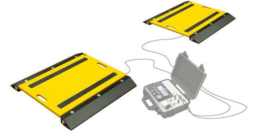 40T carga clasificada Axle Weighing Scales portátil ultra fino